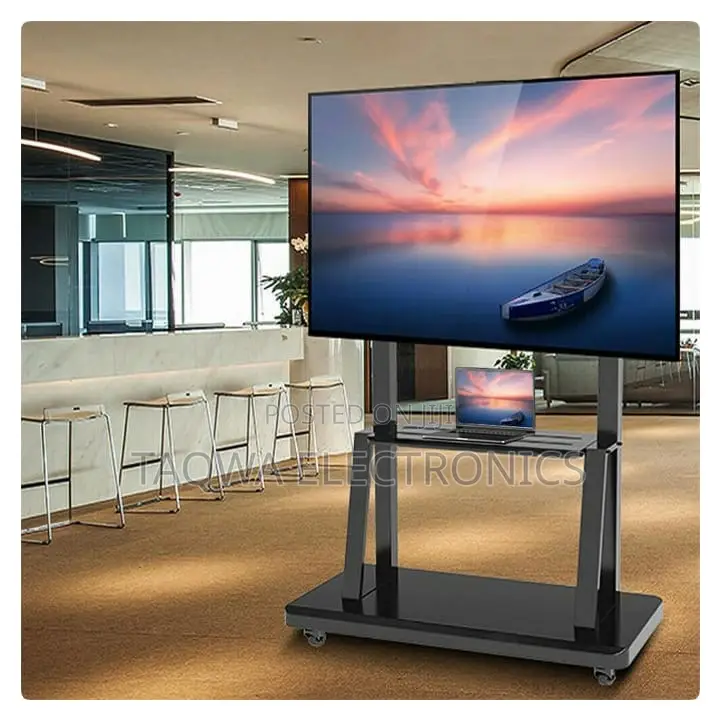 36• -Movement, 32-75 Inch Mobile Tv Stand