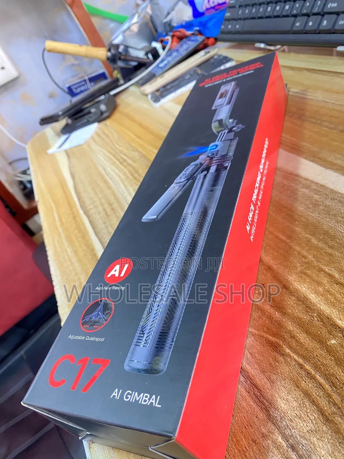 Ai Self Rotating Selfie Stick Quadripod