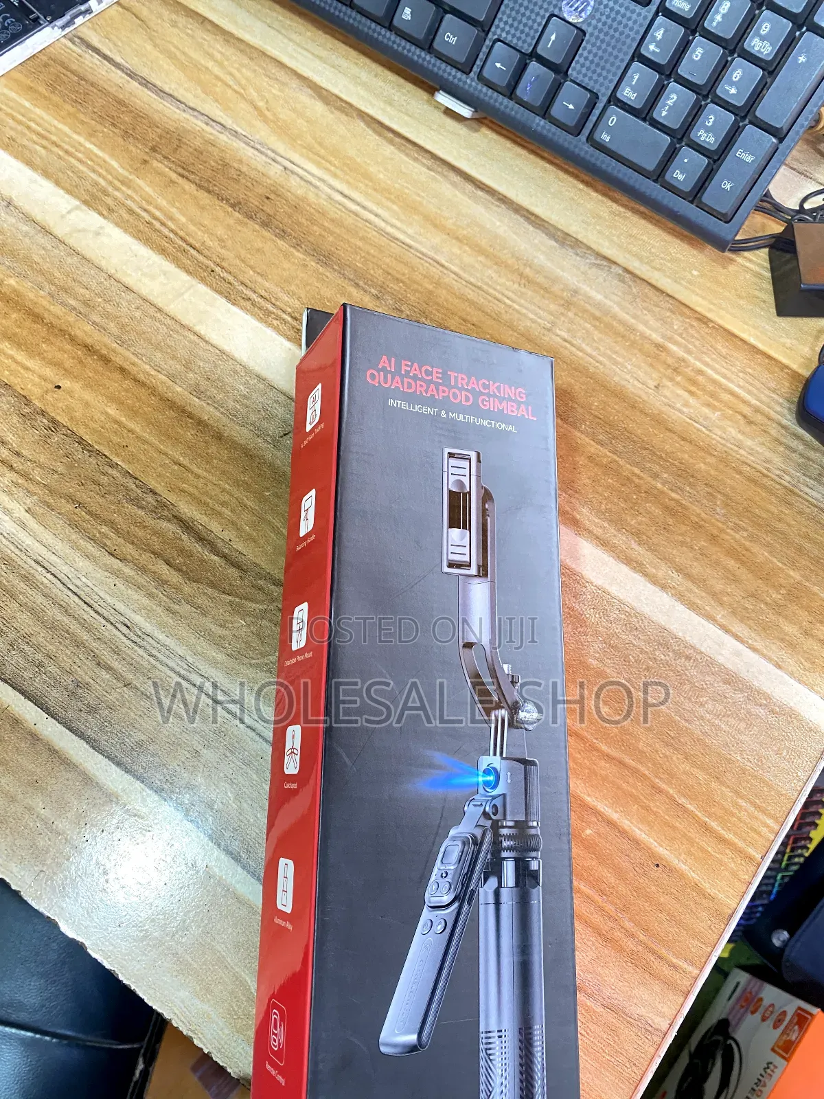 Ai Self Rotating Selfie Stick Quadripod