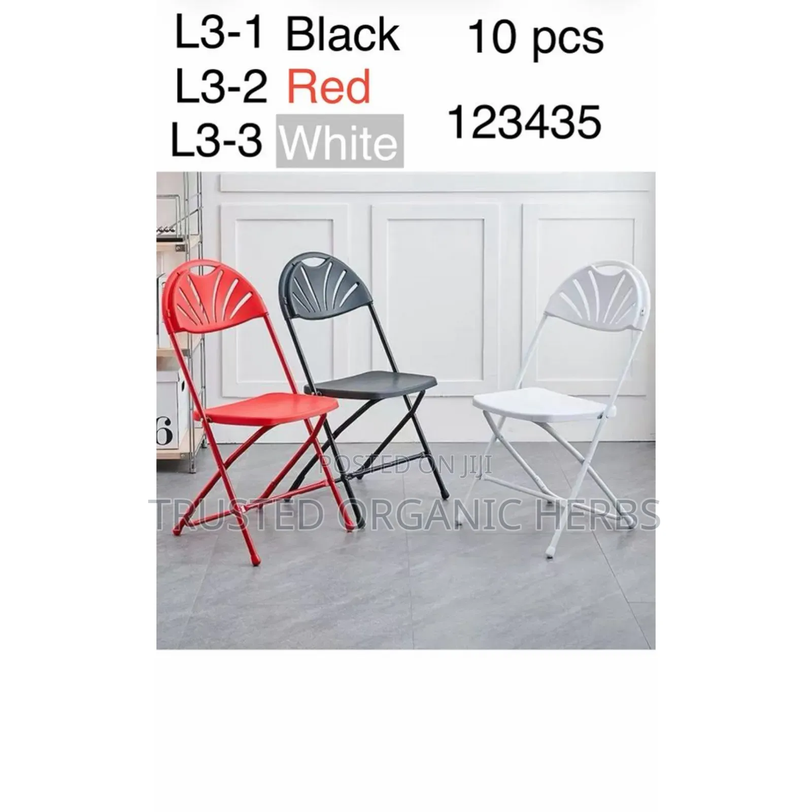 Premium Foldable Chairs - Good Quality