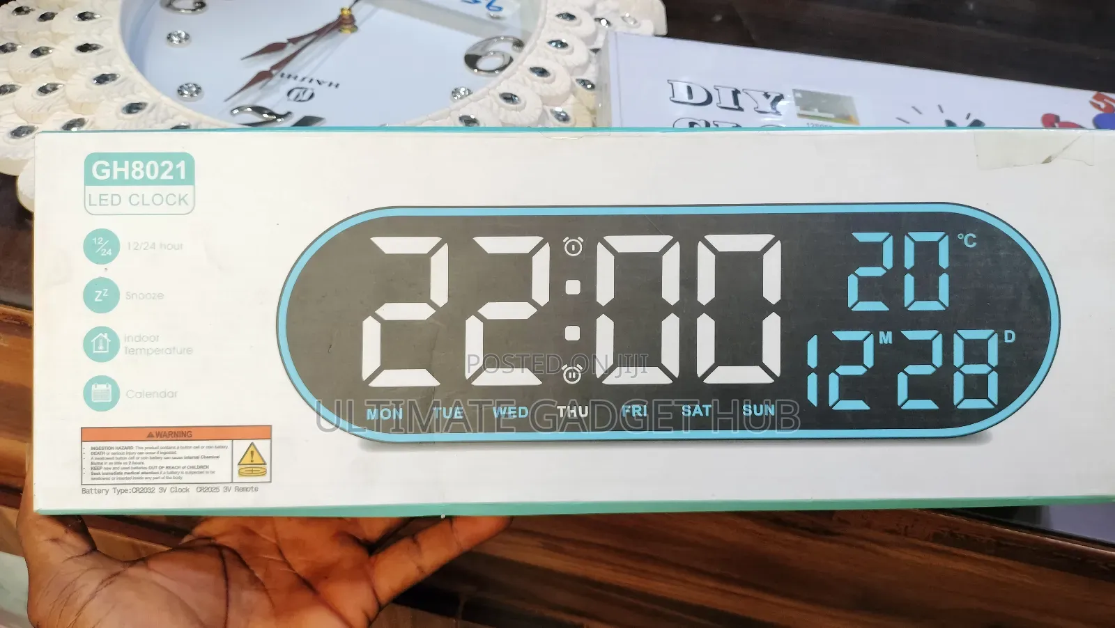 Led Digital Wall Clock