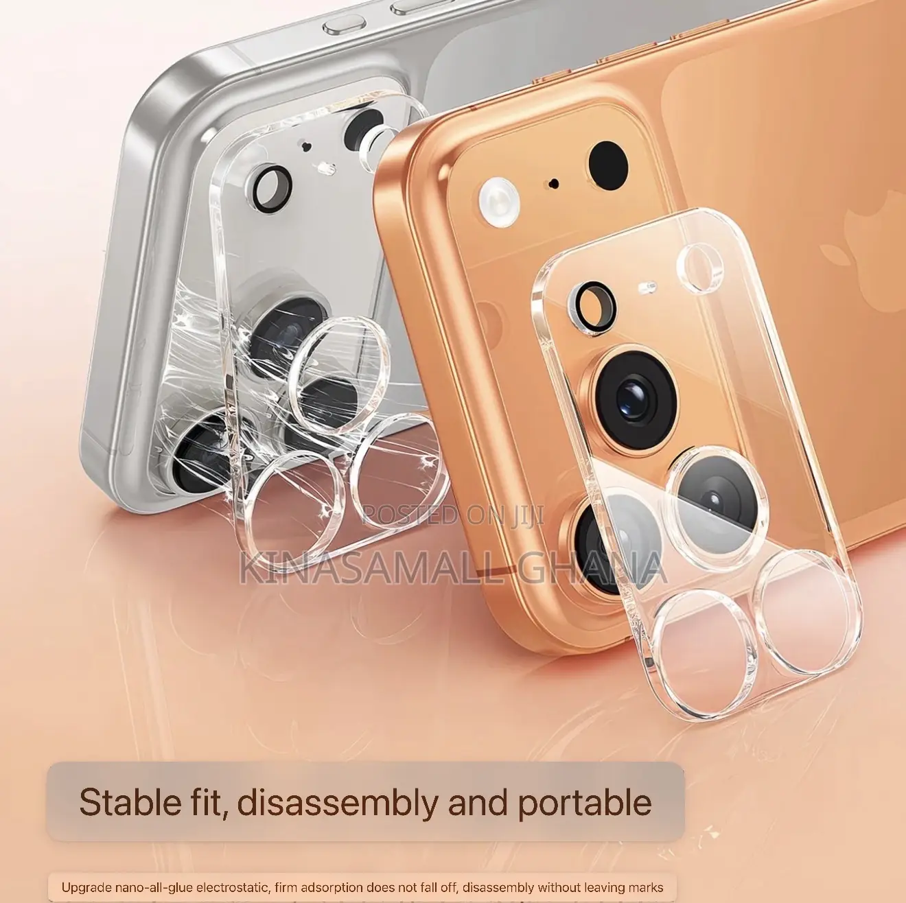 I Phone Camera Lens Protector – Crystal Clear Night-Shot Safe