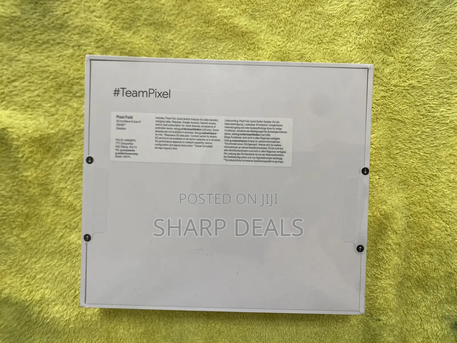 New Google Pixel Fold 256 GB Black