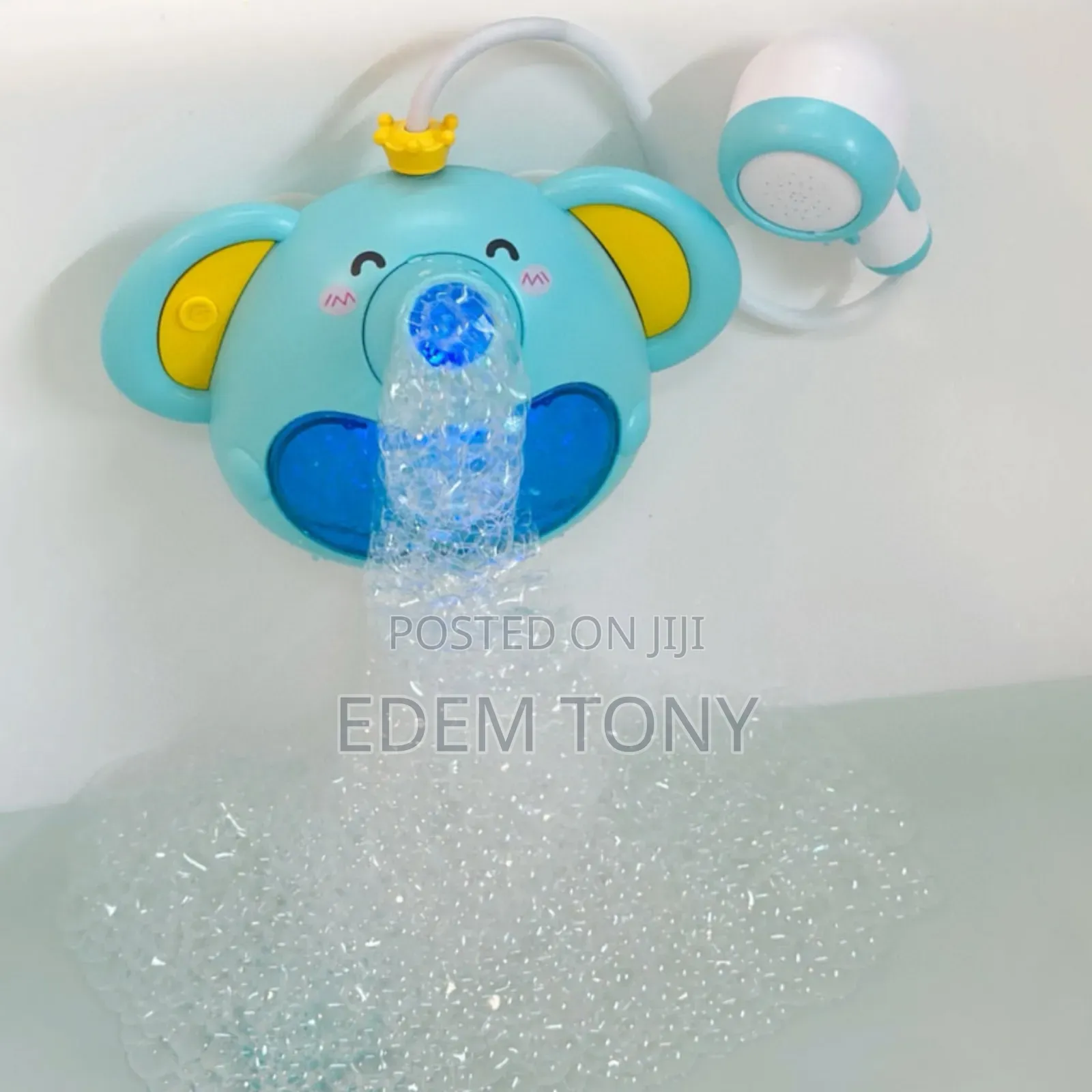 Toddler Elephant Shower Bubbles Bath Toy