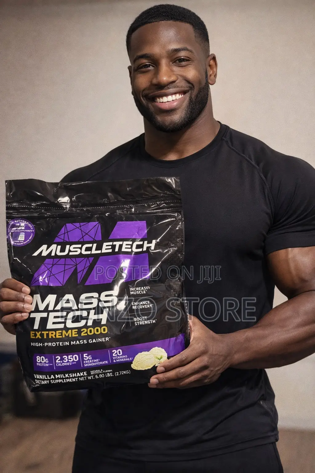 Muscletech Extreme Mass Gainer-Ultimate Bulking Protein Shake in Ghana
