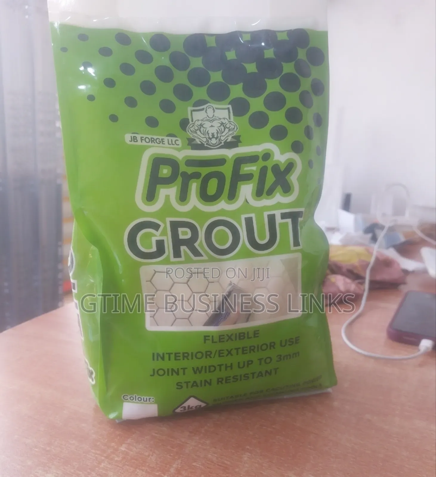 Grout for Tiling Works