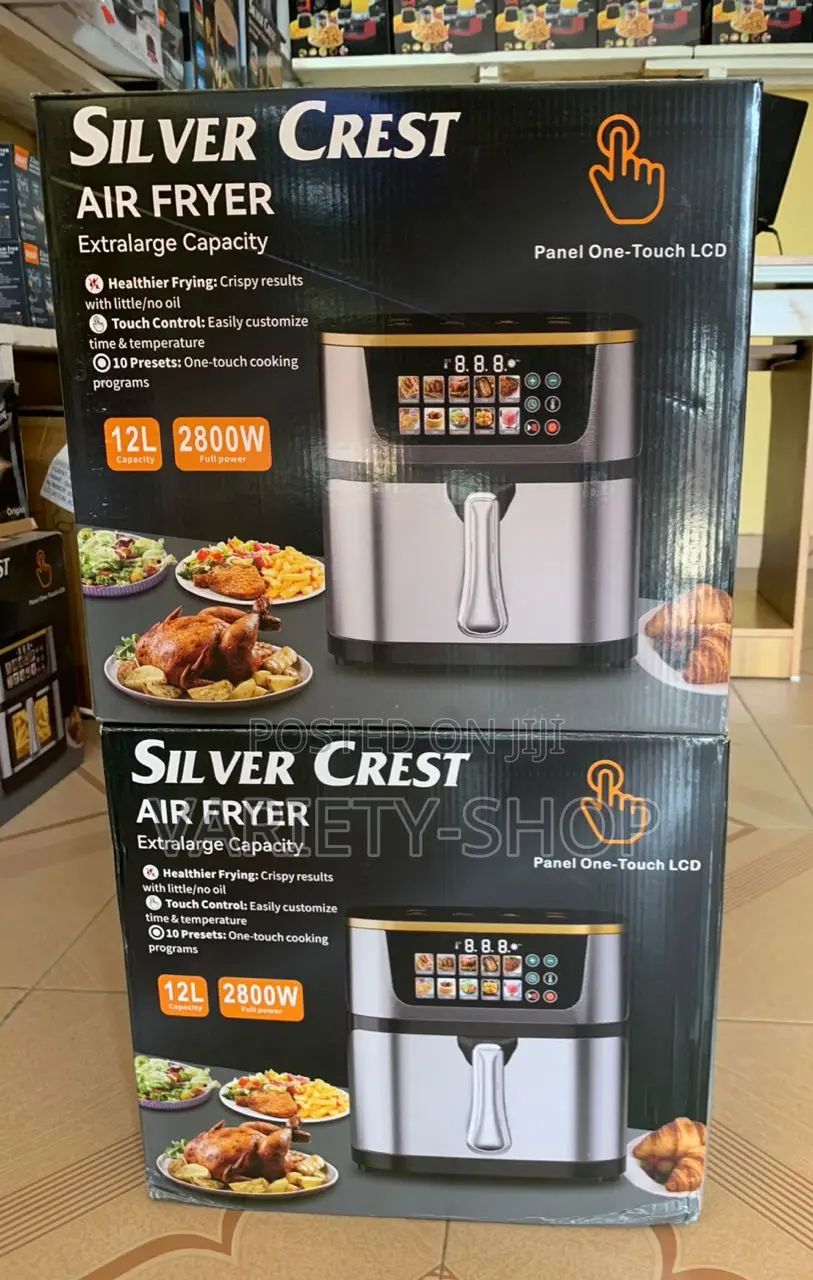 12l Visual Capacity Silver Crest Air Fryer