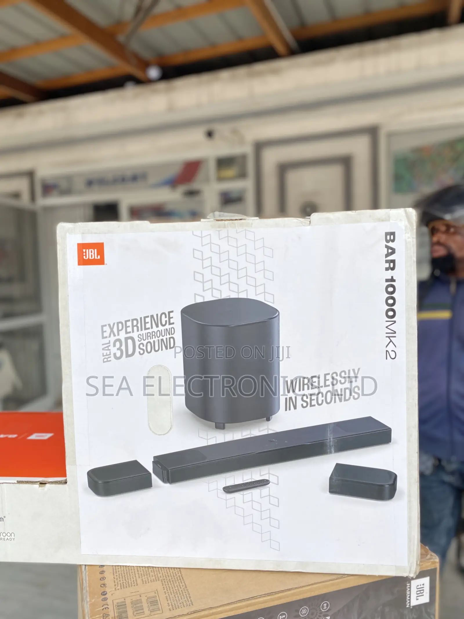 Jbl Bar 1000 Mk2 7.1.4ch True Atmos Soundbar With Sub