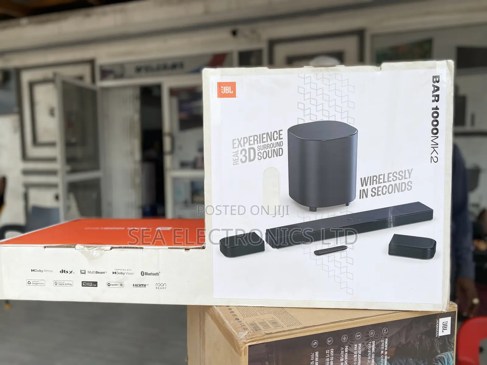 Jbl Bar 1000 Mk2 7.1.4ch True Atmos Soundbar With Sub