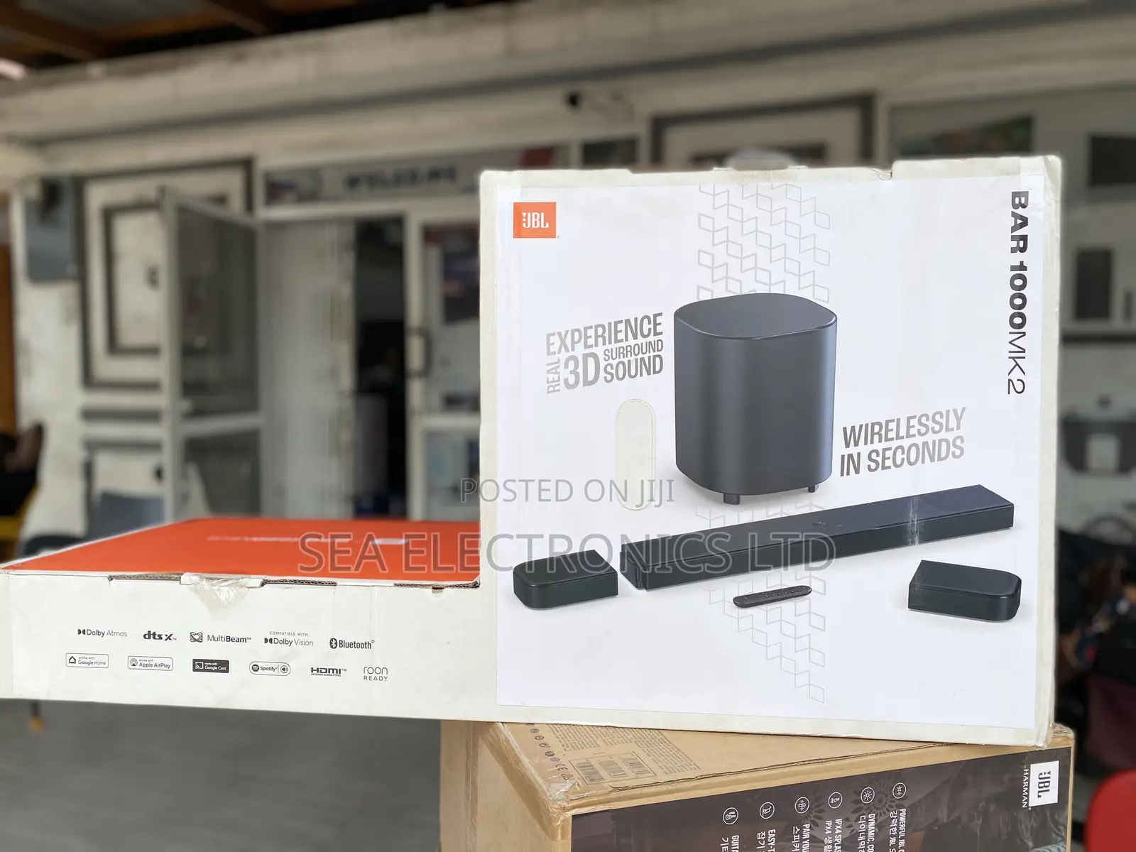 Jbl Bar 1000 Mk2 7.1.4ch True Atmos Soundbar With Sub