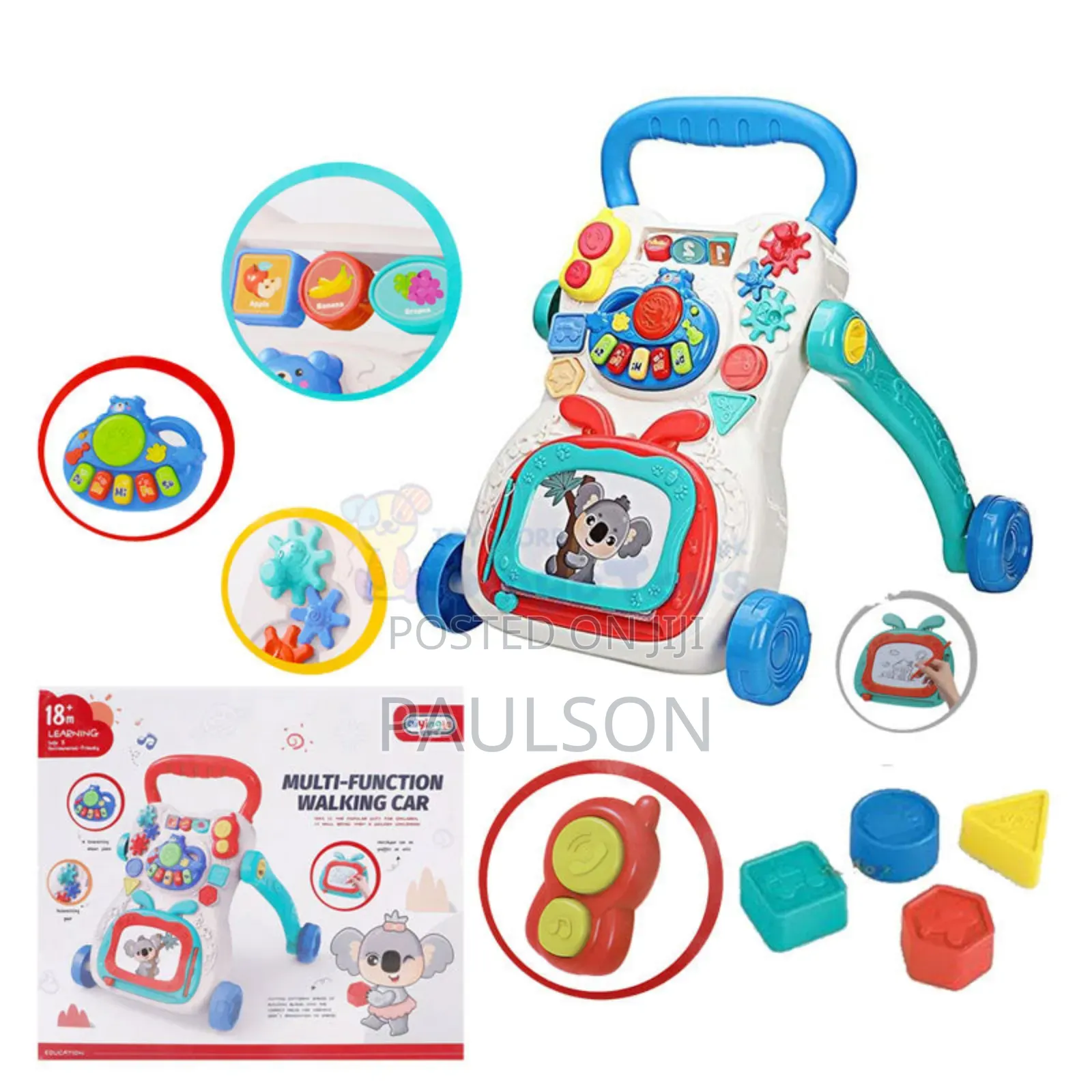 Multifunction Baby Walker/Pusher