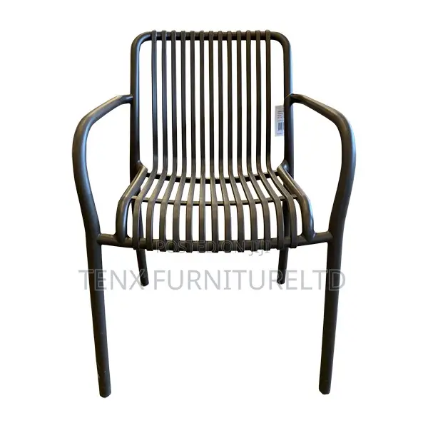 Plastic Chair Brown 53x58x79cm