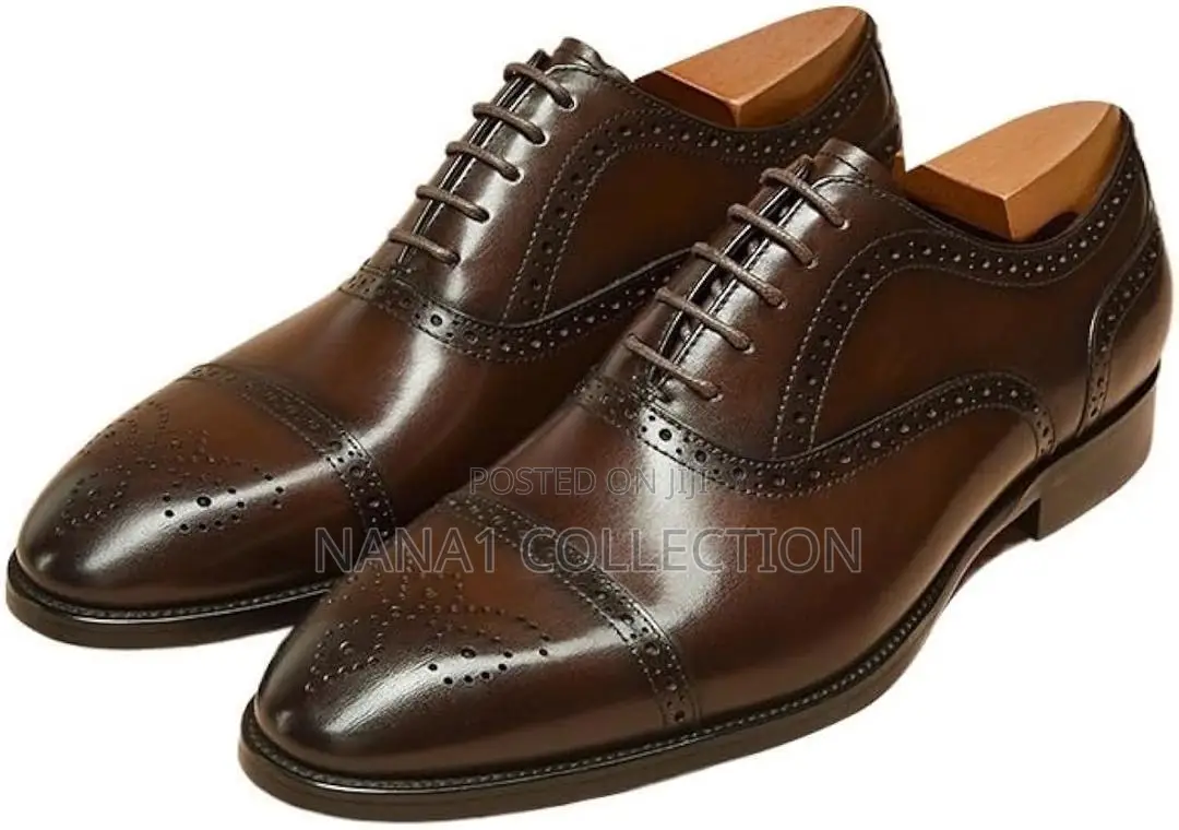 Men’S Oxford Loafers Shoes ‘Black & Brown’