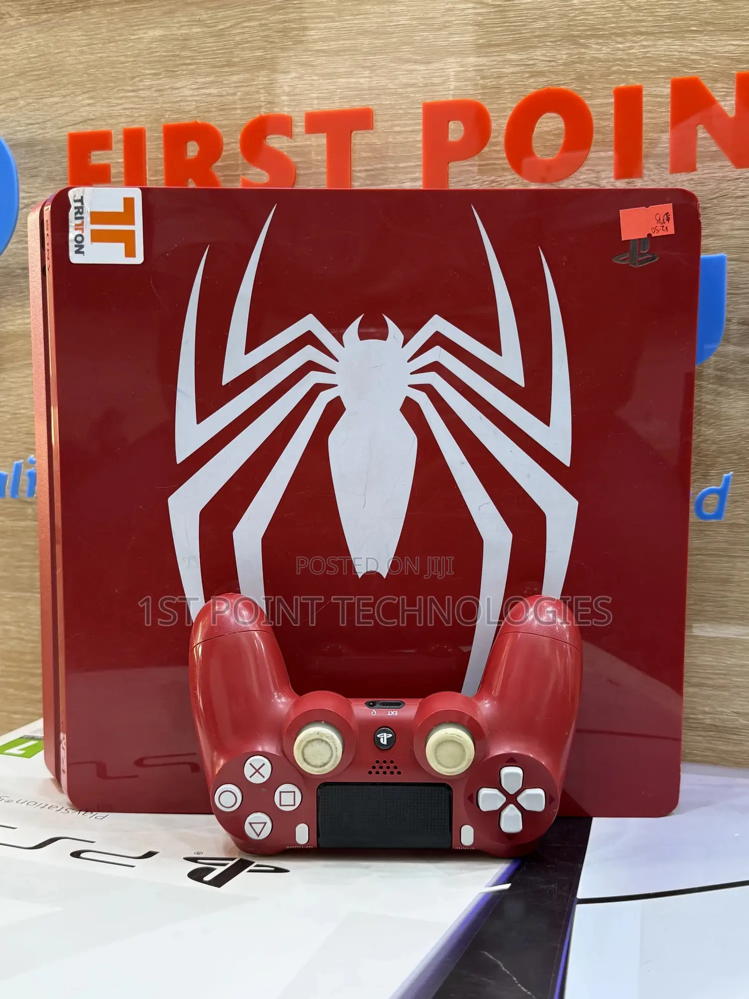 Ps4 Slim Limited Edition (Spiderman)