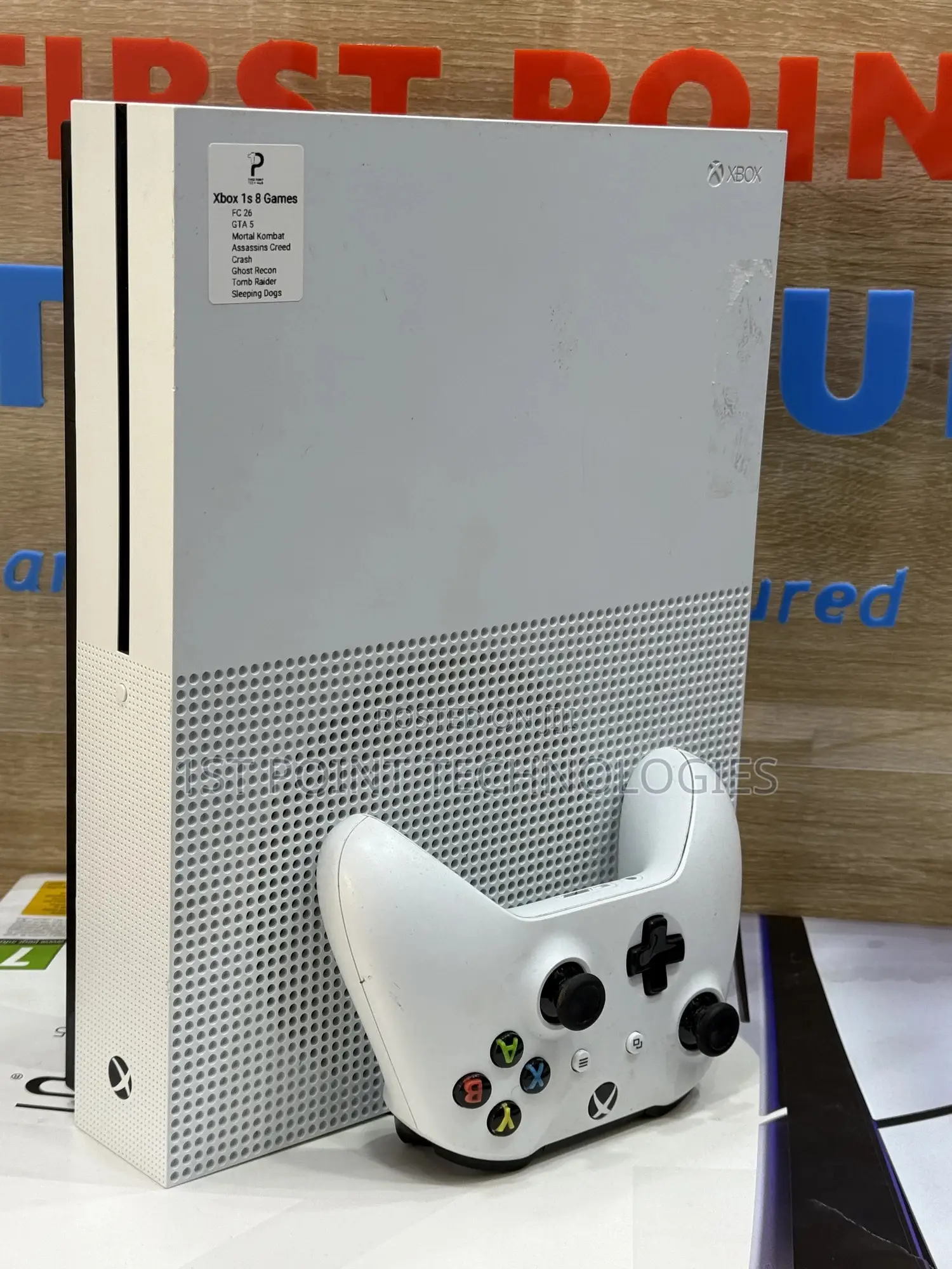 Xbox 1s 500gb With 7games