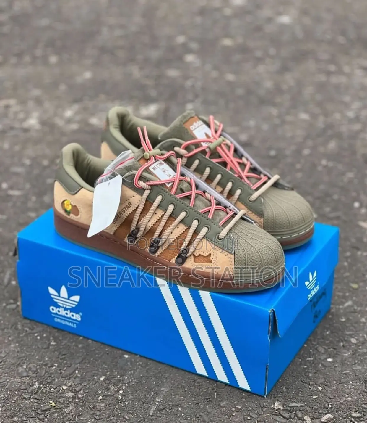 Adidas Superstar X Melting Sadness Brown/Green
