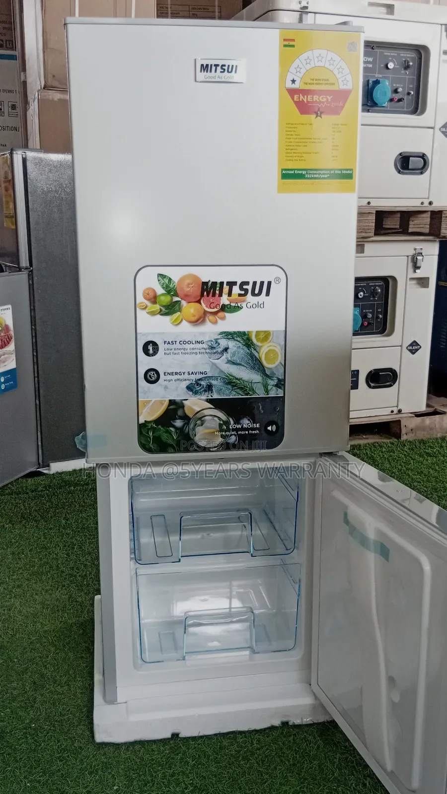 Mitsui 94l Compact Refrigerator With Freezer
