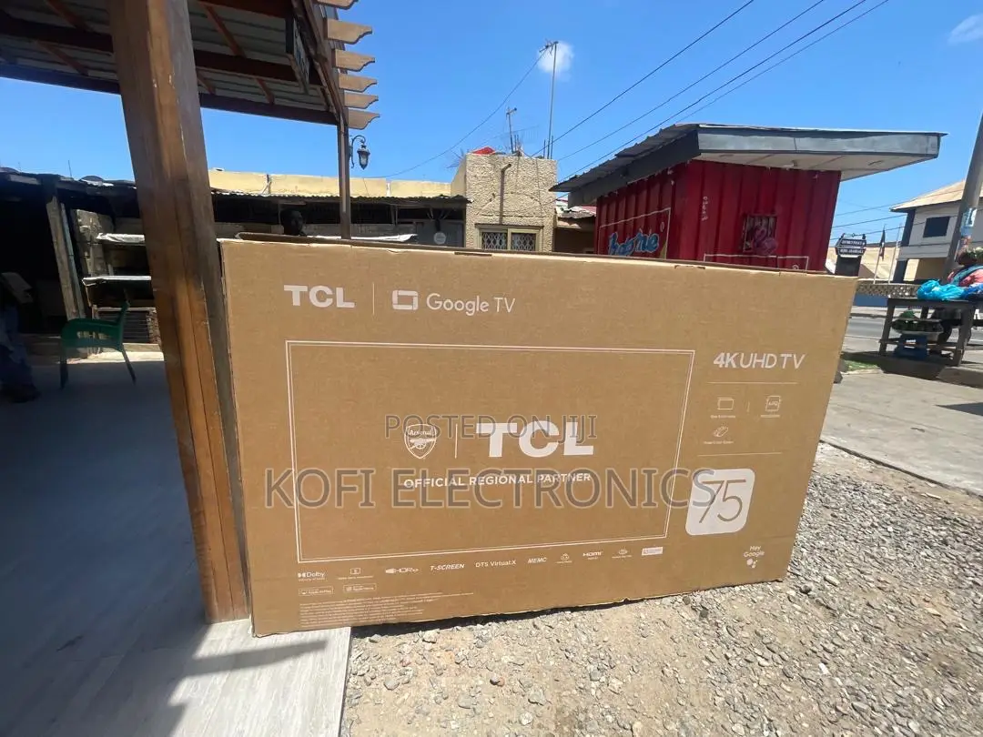 TCL 75′′ Smart Google Tv With Ultra Hd Resolution