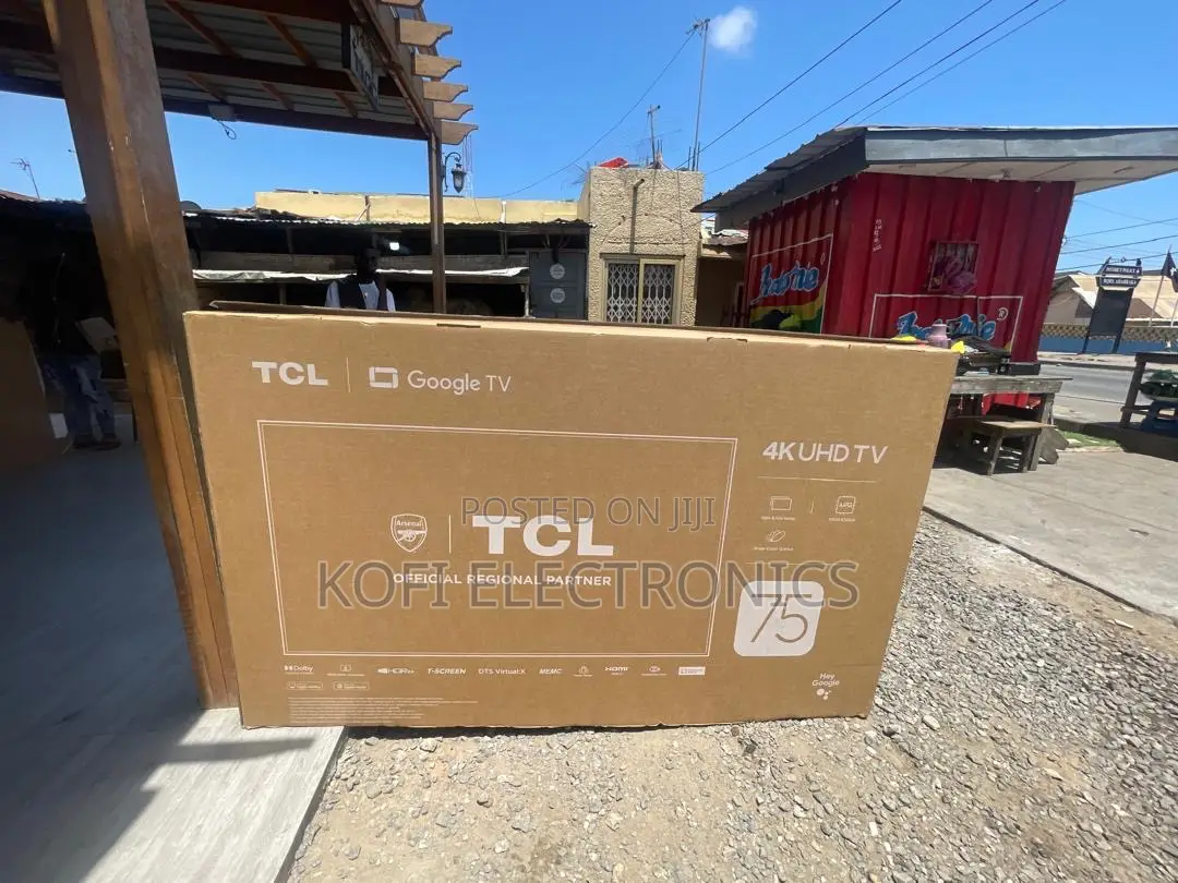 TCL 75′′ Smart Google Tv With Ultra Hd Resolution