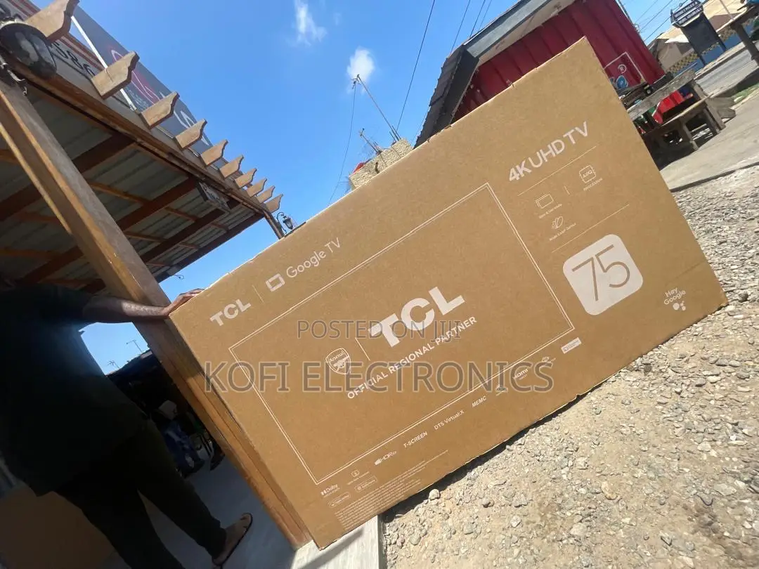 TCL 75′′ Smart Uhd Tv With Google Tv Os