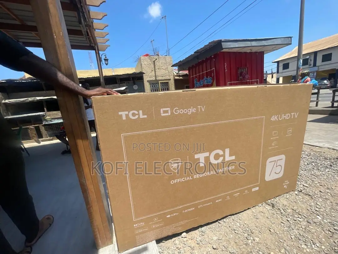 TCL 75′′ Smart Uhd Tv With Google Tv Os