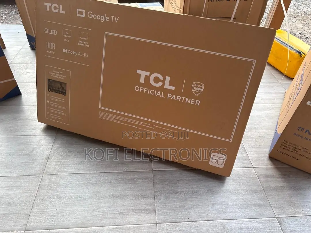 TCL 50′′ Qled Uhd Google Tv for Smart Vibrant Display