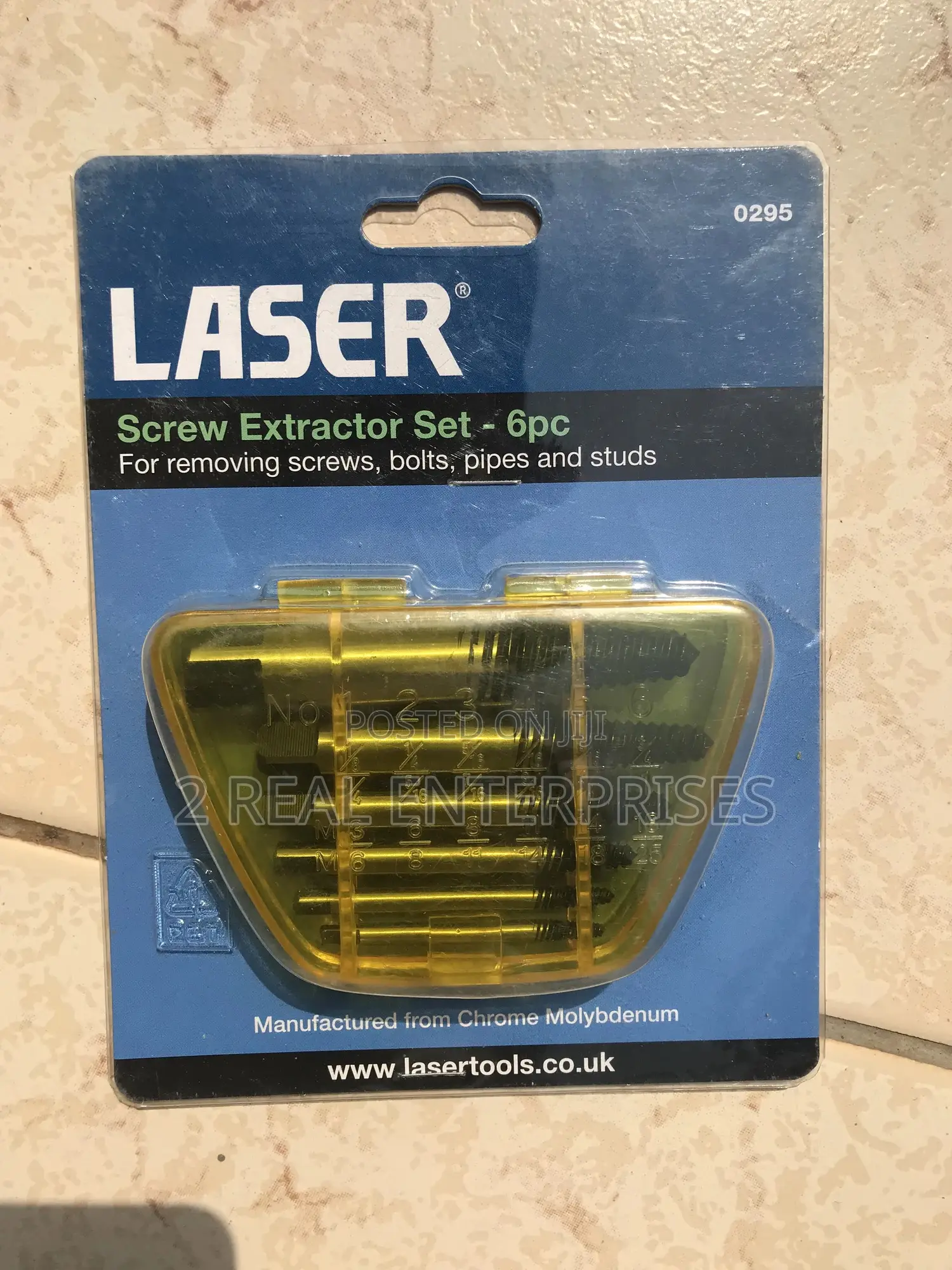 Laser Screw Extractor Set 6 Pieces