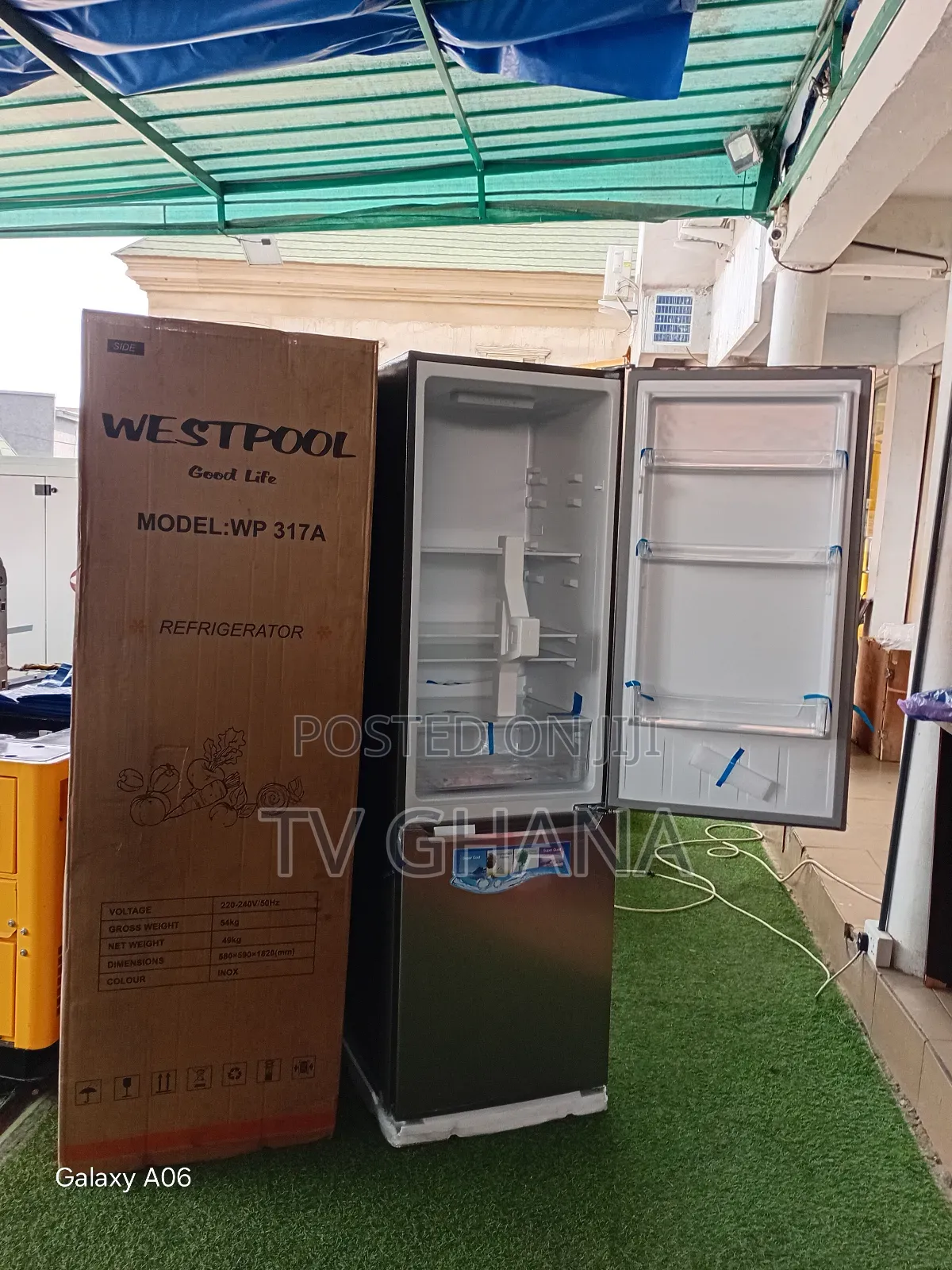 Westpool Wp-317a 262l Double Door Refrigerator – Fast Cooling