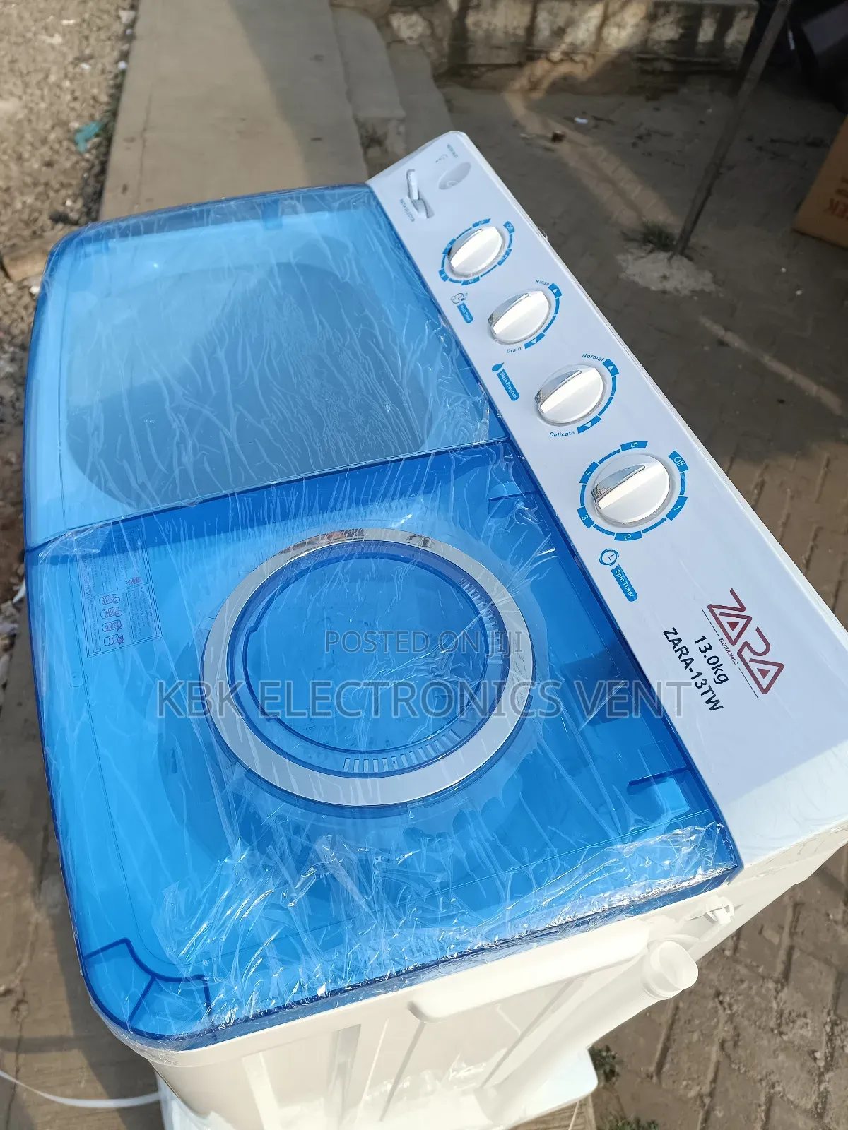 Zara 13kg Twin Tub Washing Machine