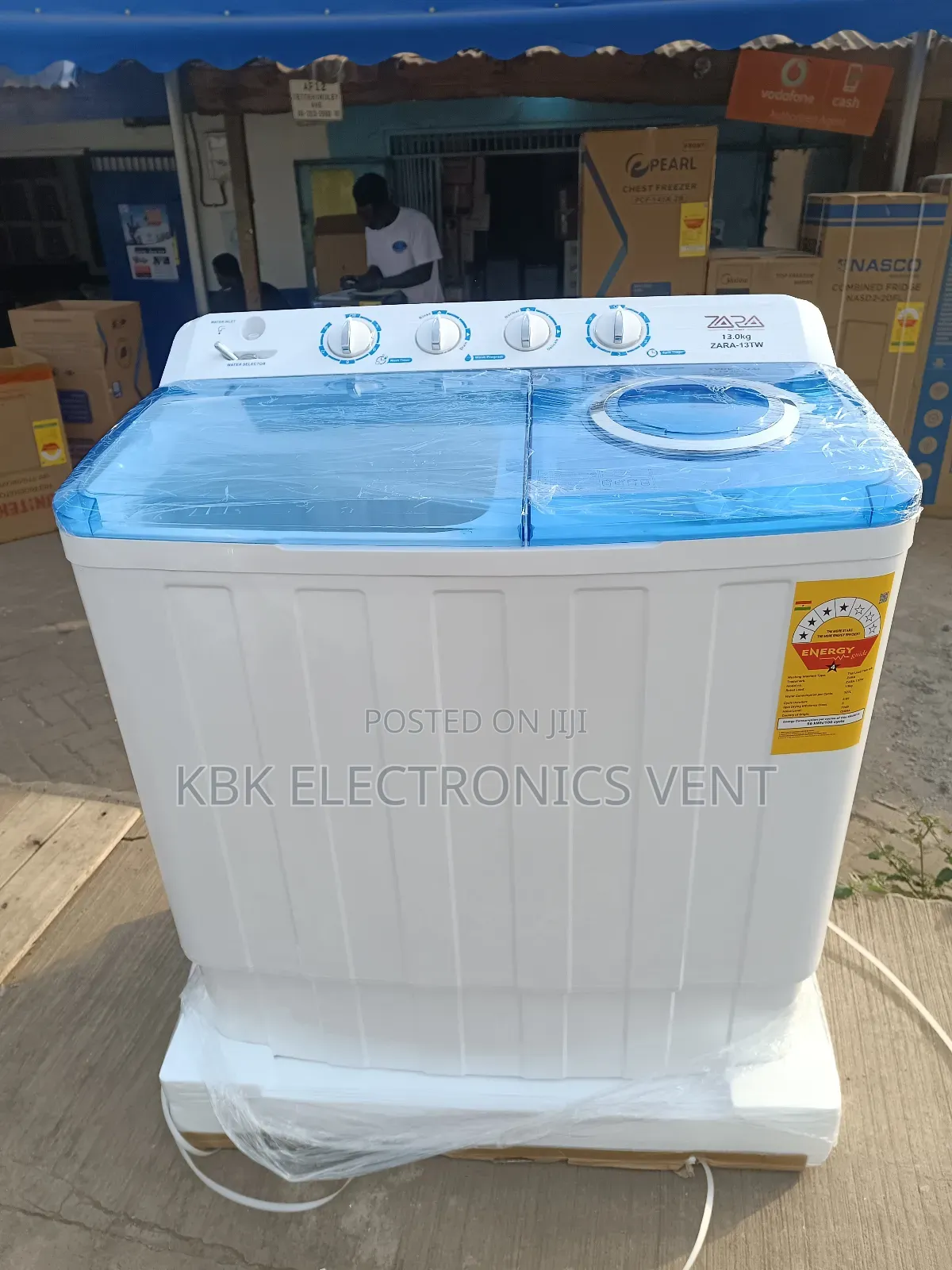 Zara 13kg Twin Tub Washing Machine