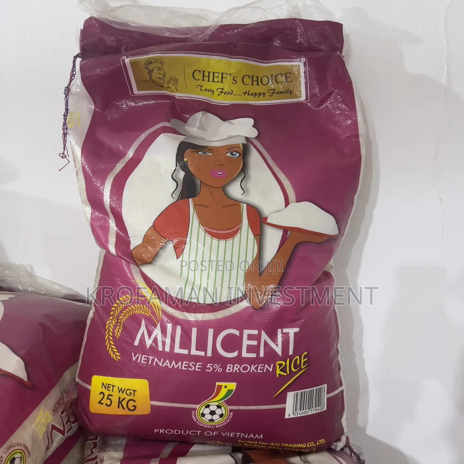 Millicent Vietnamese Rice 25kg