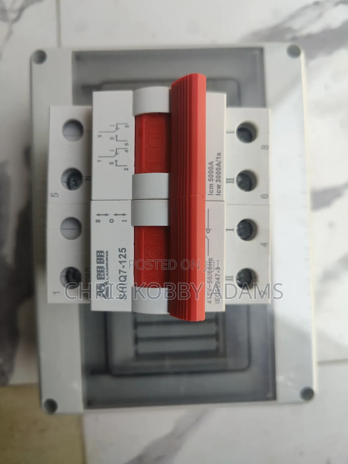 Manual Change Over 63 Amps Portable