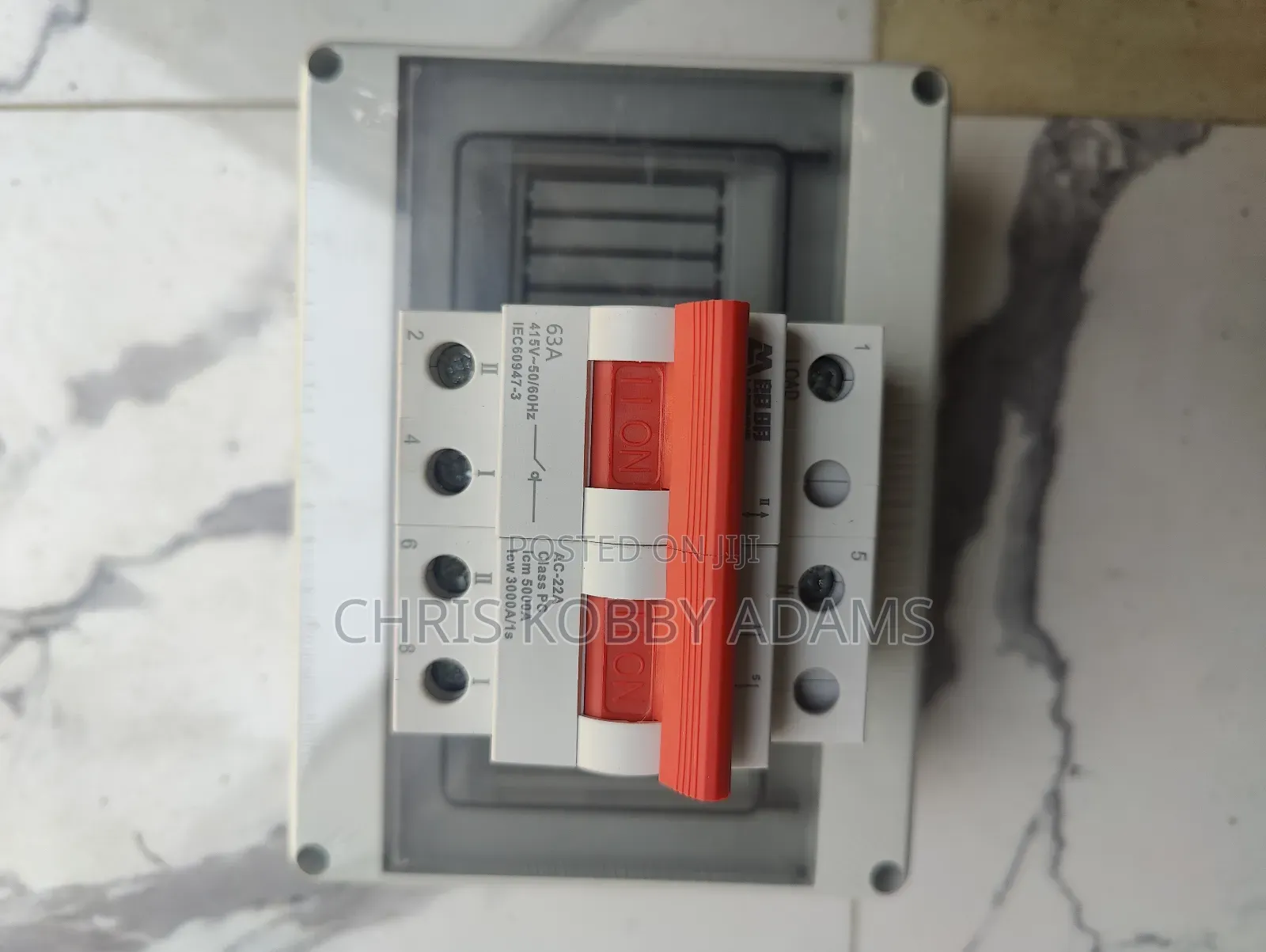 63a Manual Change Over 1phase