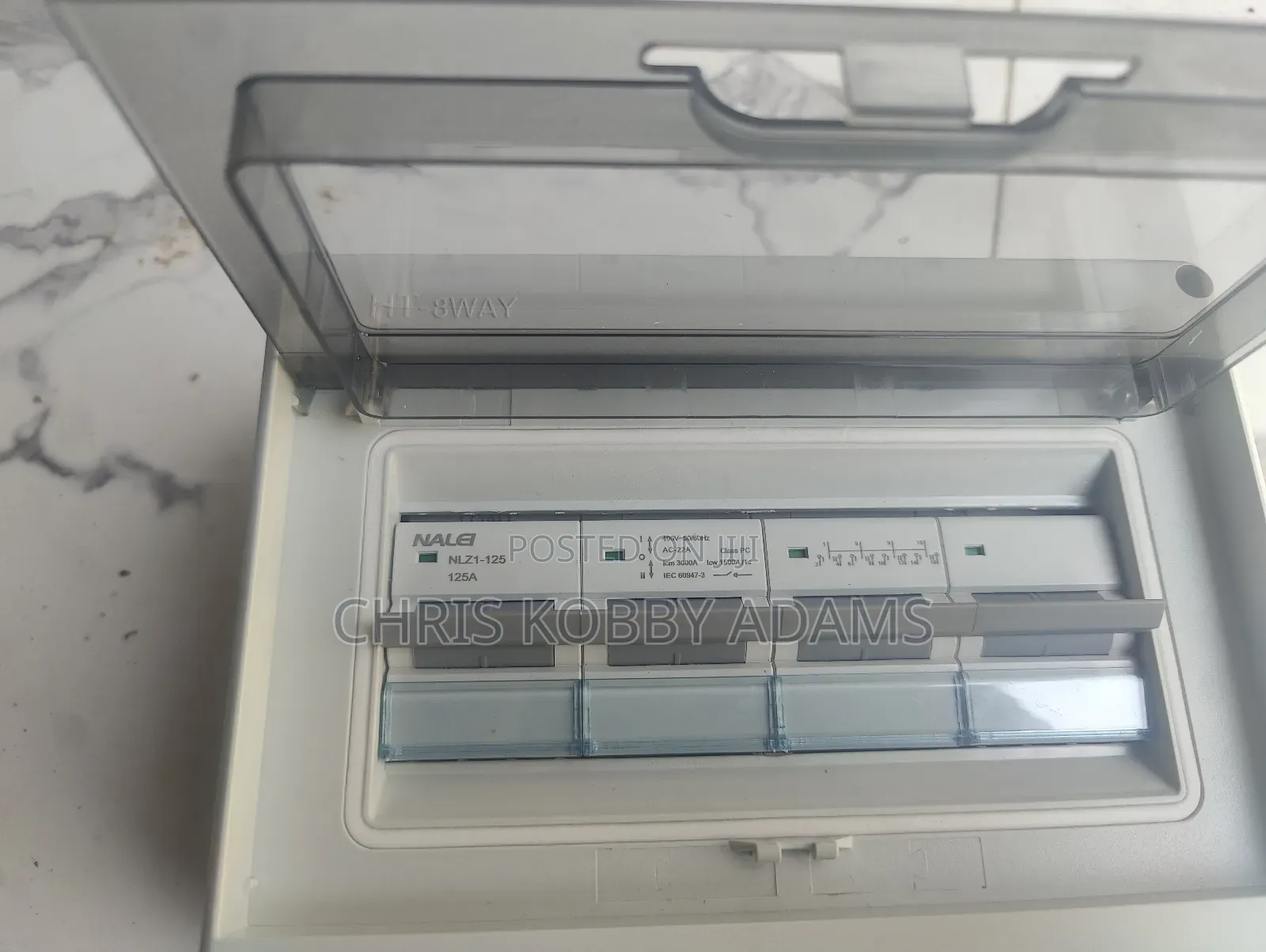 125a Three Phase Manual Change Over Switch