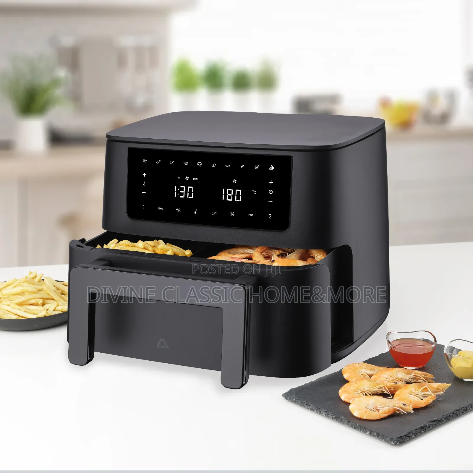 9lit Dual Zone Digital Air Fryer