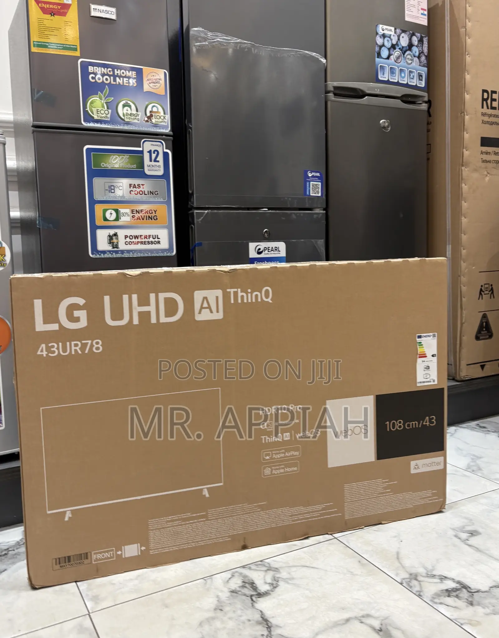 Fresh in Box Lg 43ur7800 43 Inch Smart Television(Black) 