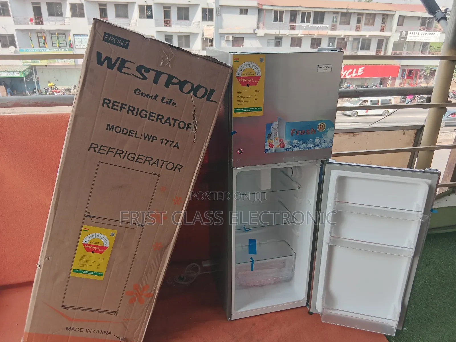 Westpool 177l Refrigerator Compact Energy Saving Powerful Cooling