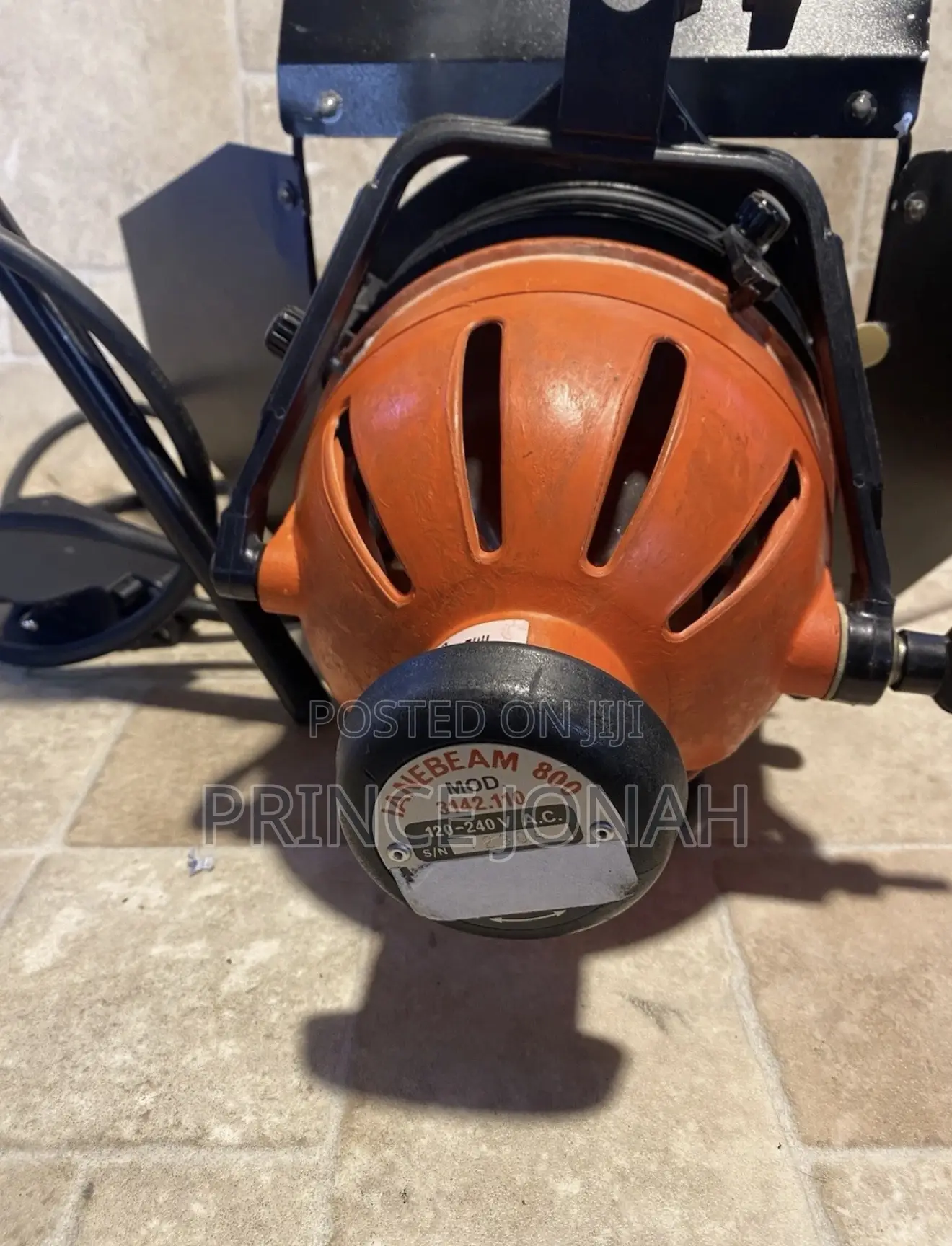 Quartzcolor Red Head Light Ianebeam 800watts Mod Film and Videoused