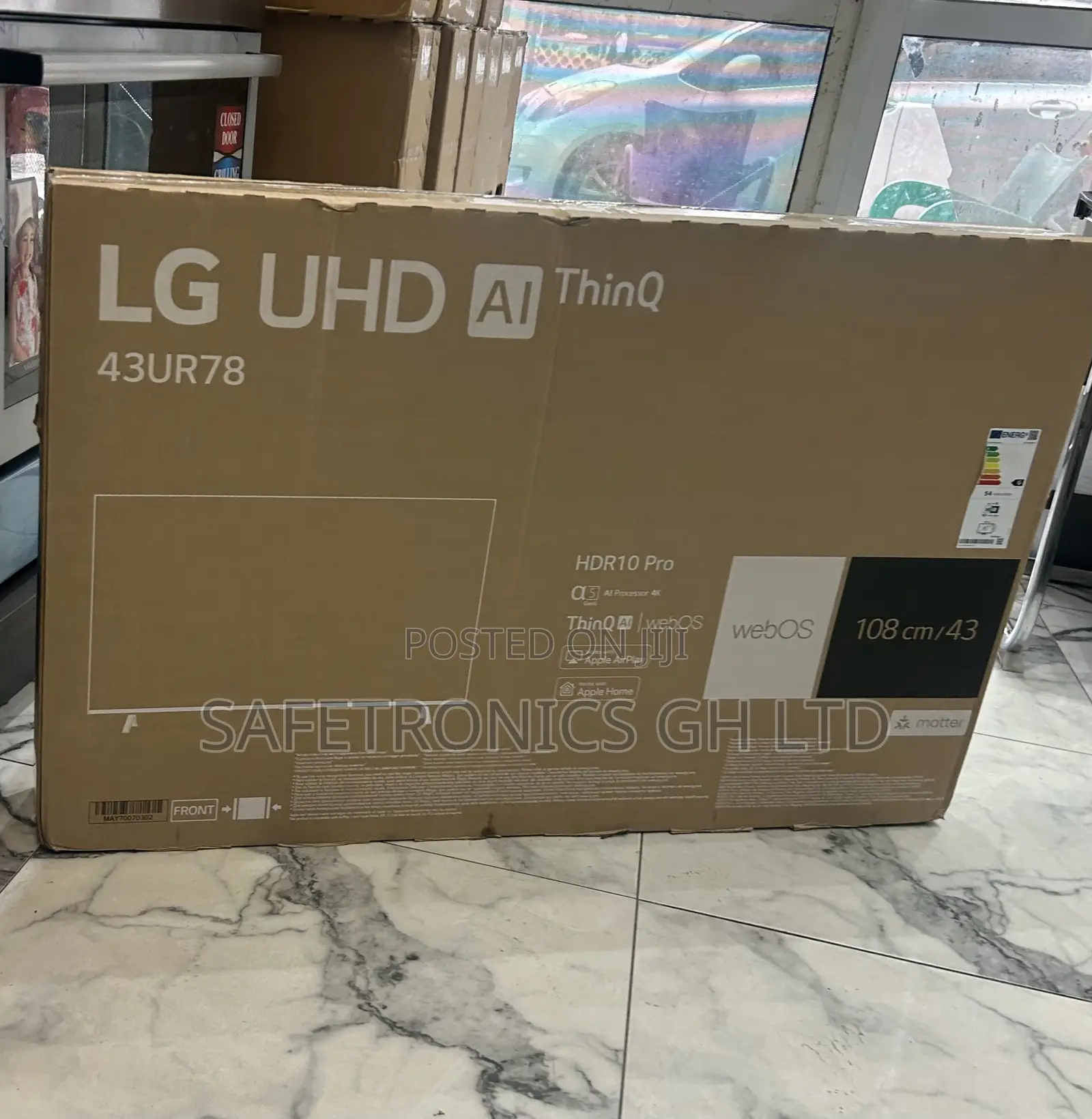 Newly Virtual Lg 43 Inch Smart Android Uhd Ur73 Tv