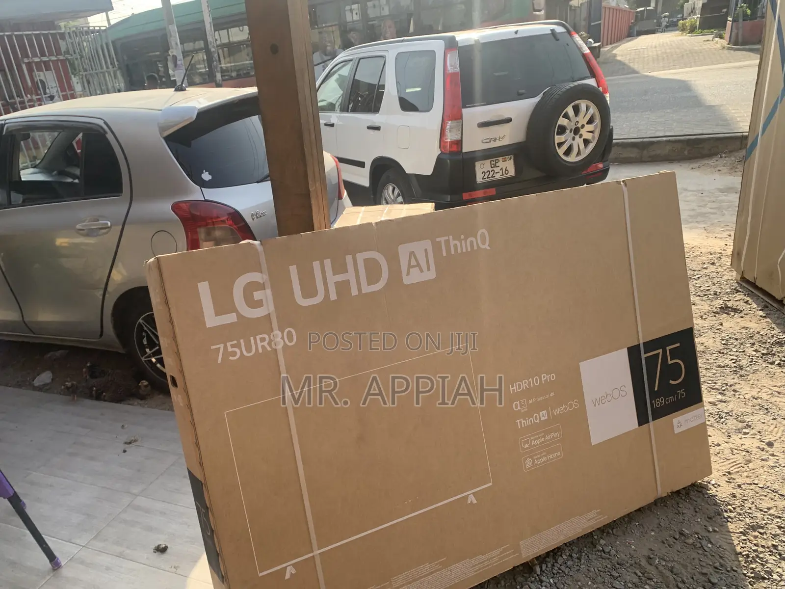 Shop Unique Lg 75ur8000 75” Uhd 4 Smart Television(Black) 