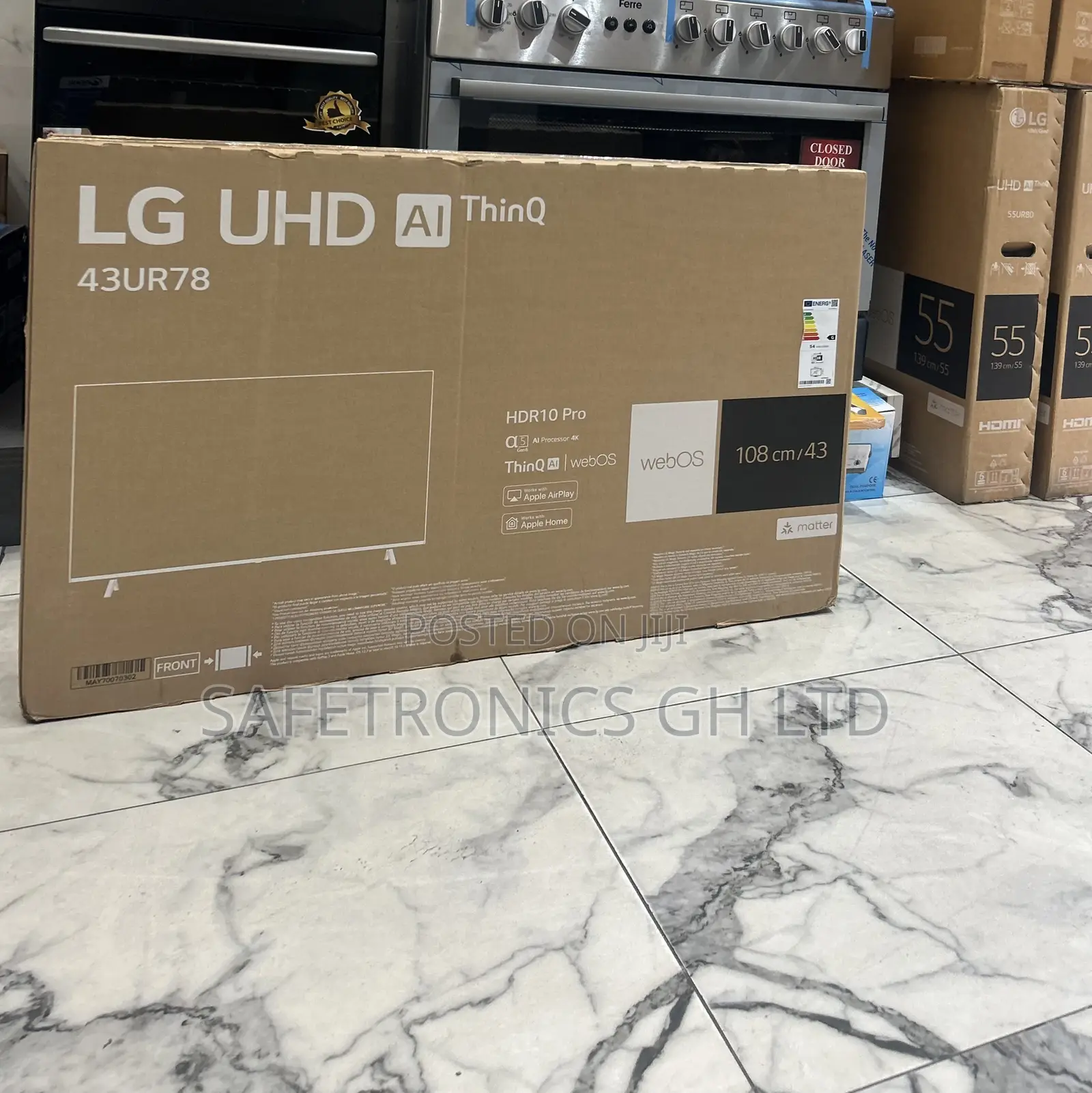 Just Order Lg Android 43 Inch Led Uhd Smart Frameless Tv