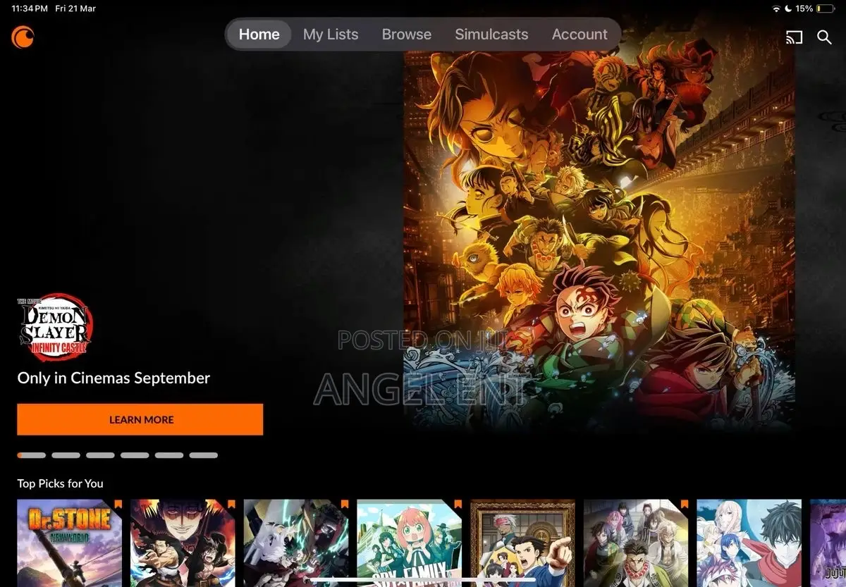 Crunchyroll Premium (Animes)