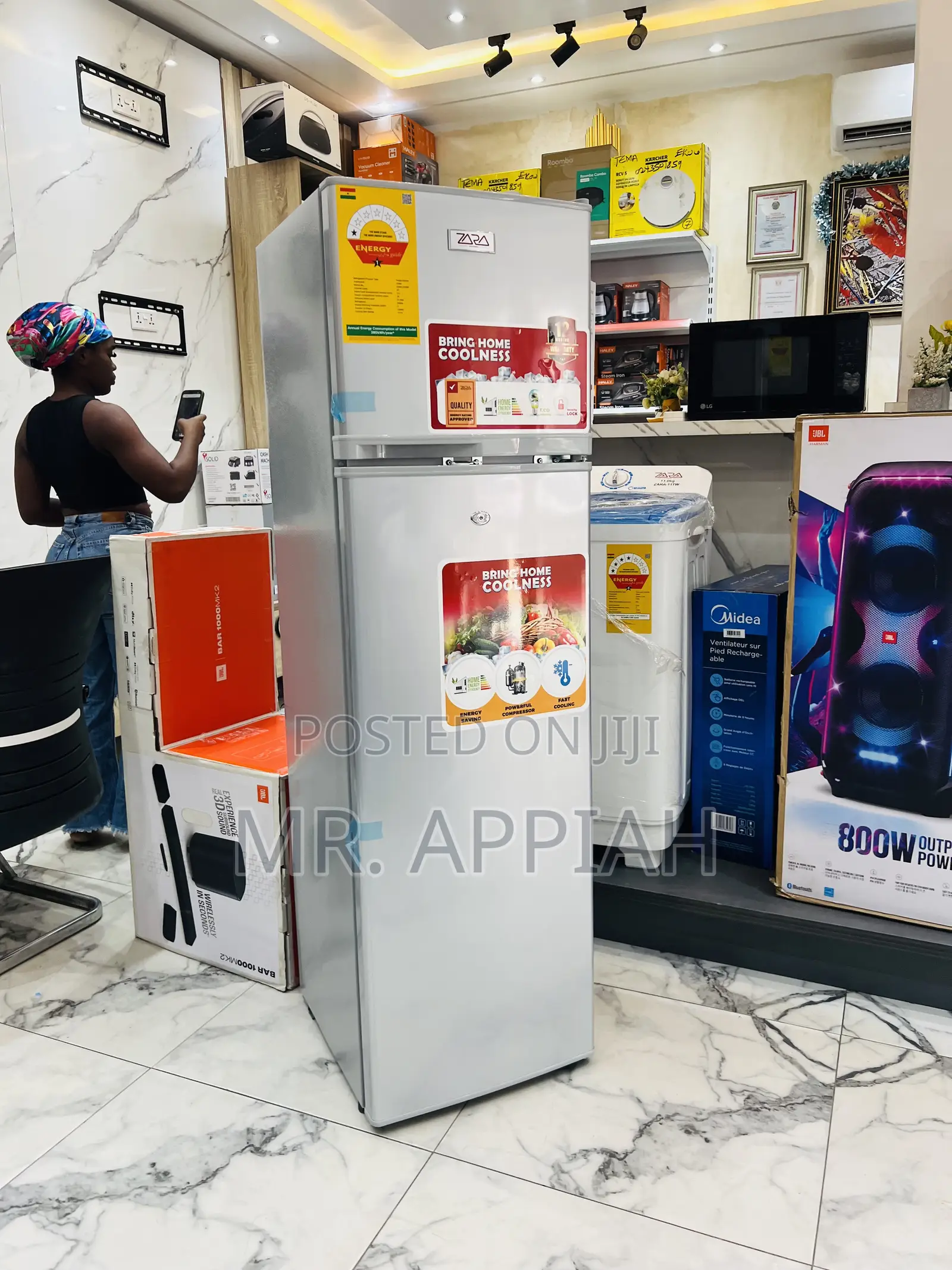Quality Yet Affordable Zara 24tmf Double Door Refrigerator 