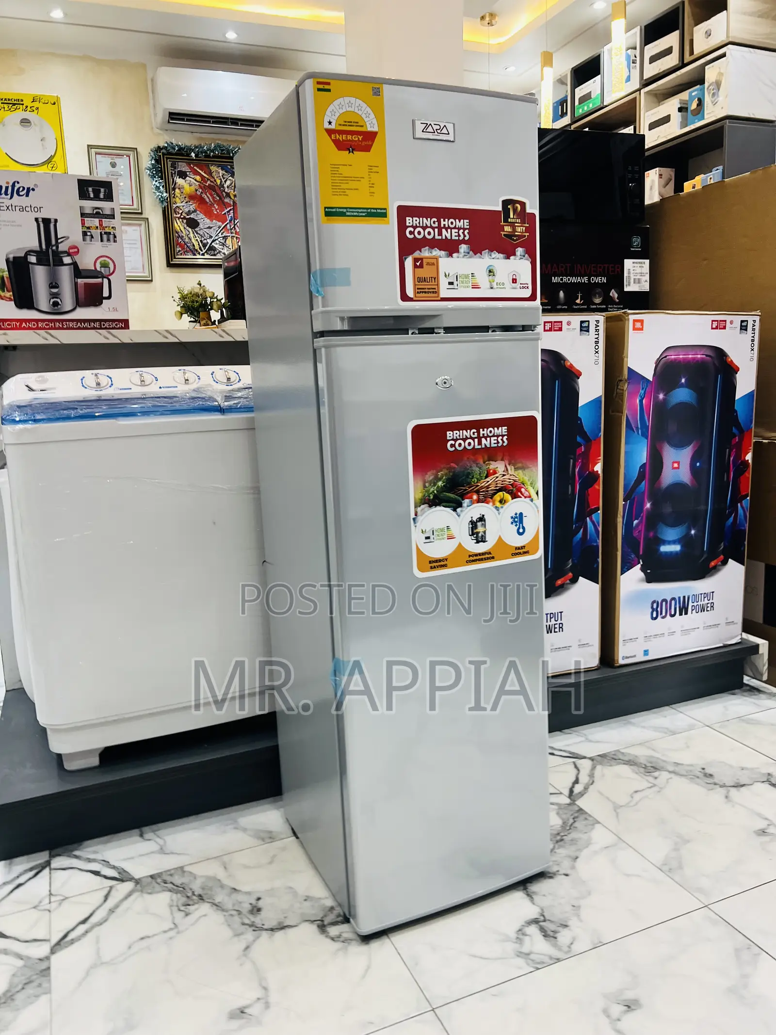 Energy Efficient Zara 24tmf Electric Refrigerator(166liters)