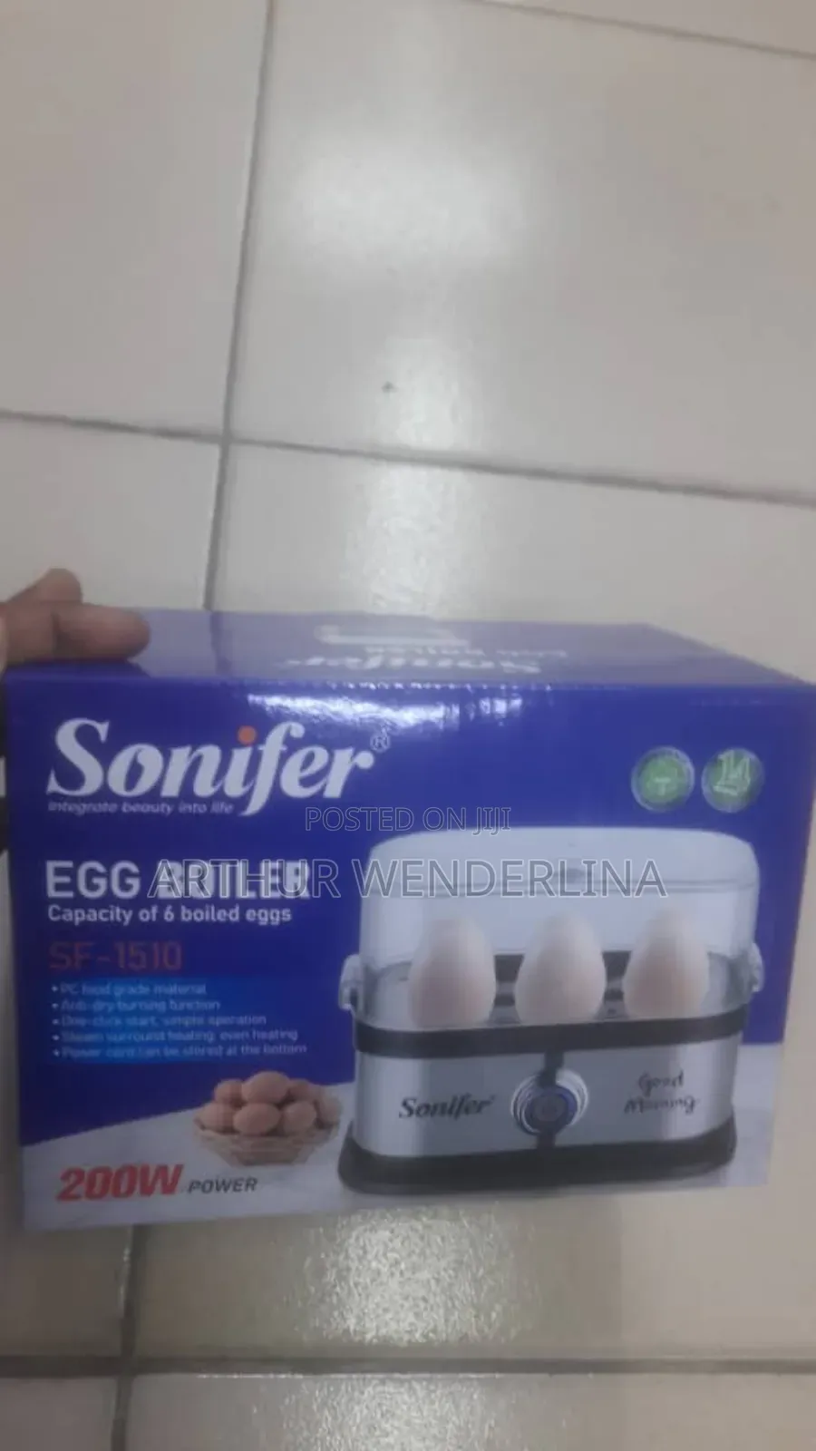 Egg Boiler for 6pieces at a Goal to Biol or Cook