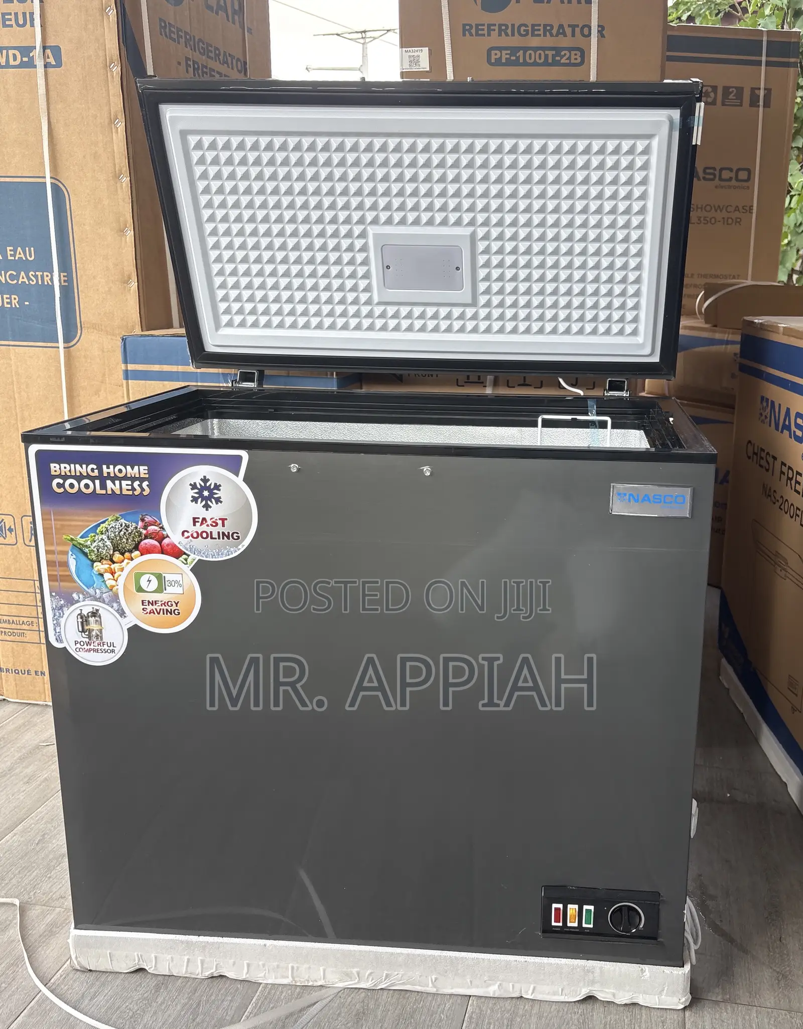 Purchase Durable Nasco Nas250fl 200liter Electric Chest Freezer