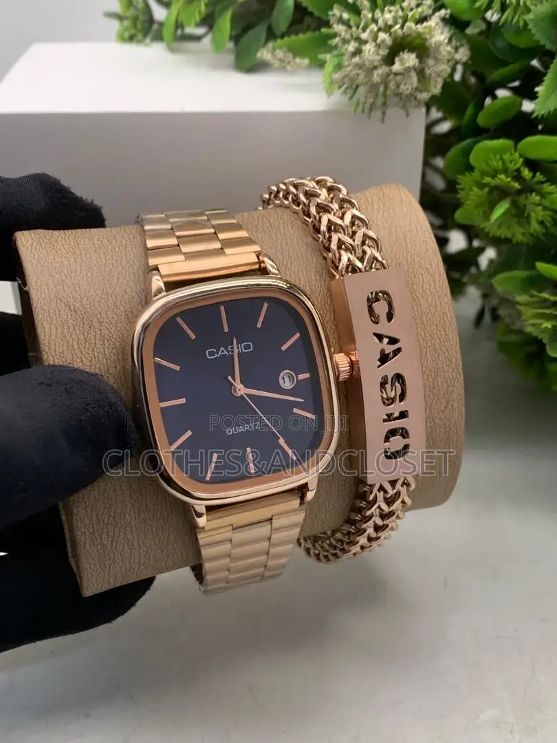 Casio Watch + Bracelet