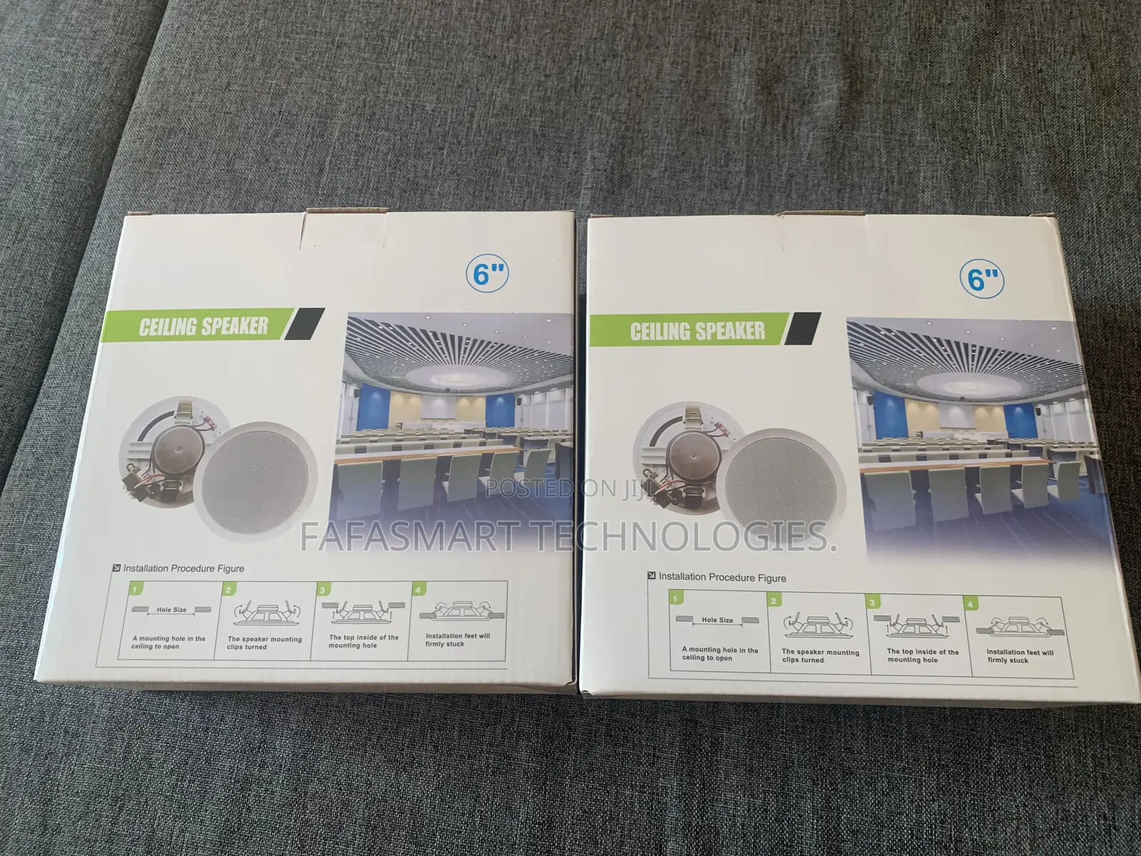 Quality 6-Inch Abs for Bluetooth Ceiling Speaker Pair