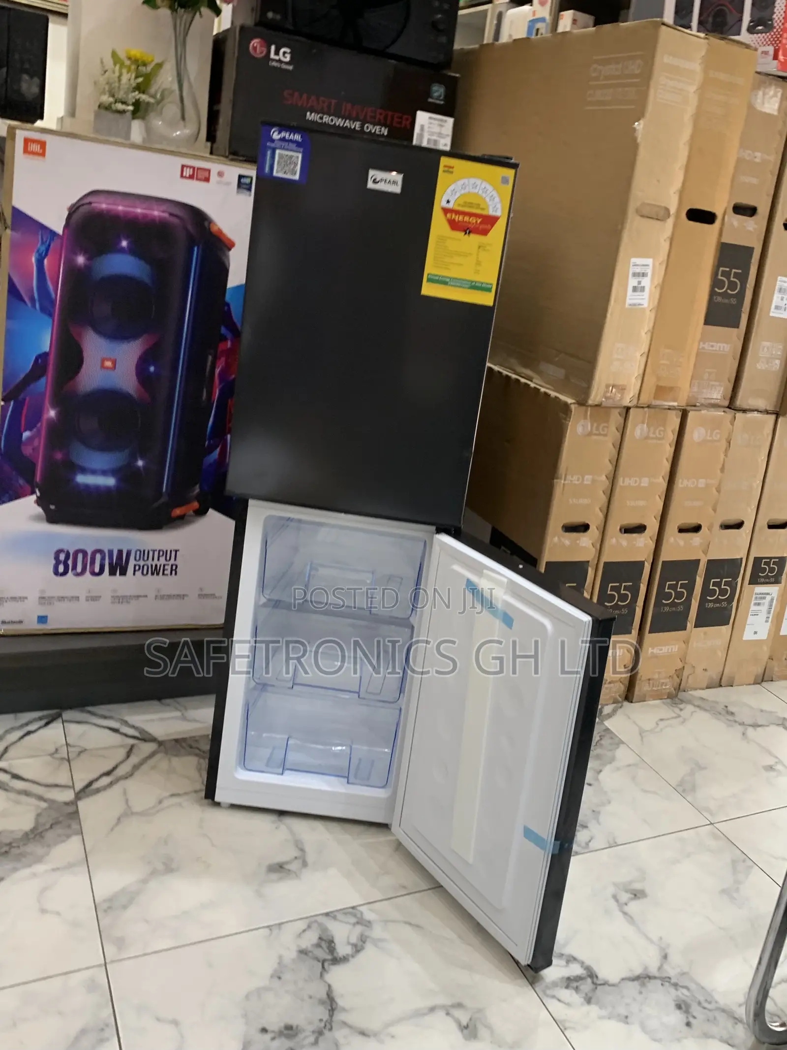 Get Accurate 102 Liters Pearl Top Mount Grey Pf-144 Fridge