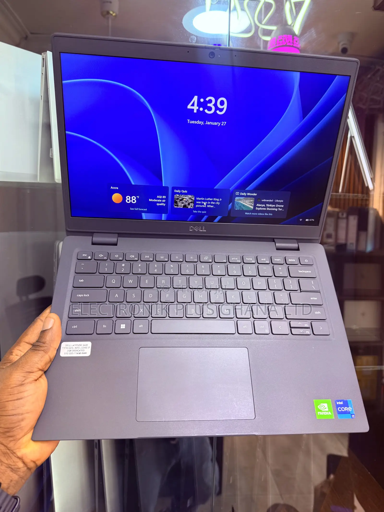 Laptop Dell Latitude 3420 16GB Intel Core i7 SSD 512GB